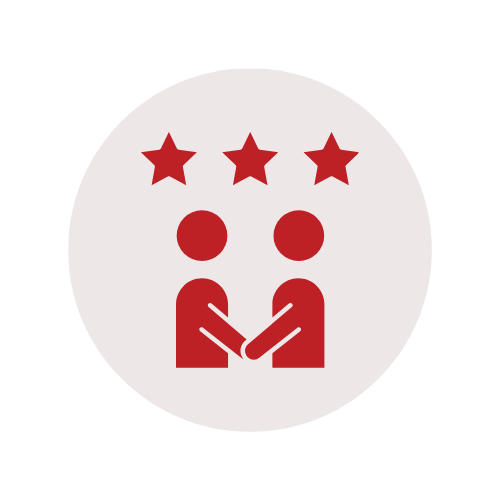 Cyan Modern Innovation Technology Logo 27 - Complyport - Your Trusted Partner in Governance, Risk, Compliance & Technology - Complyport - Your Trusted Partner in Governance, Risk, Compliance & Technology Two red abstract figures shake hands under three red stars, symbolizing strong partnership and high rating of collaboration.